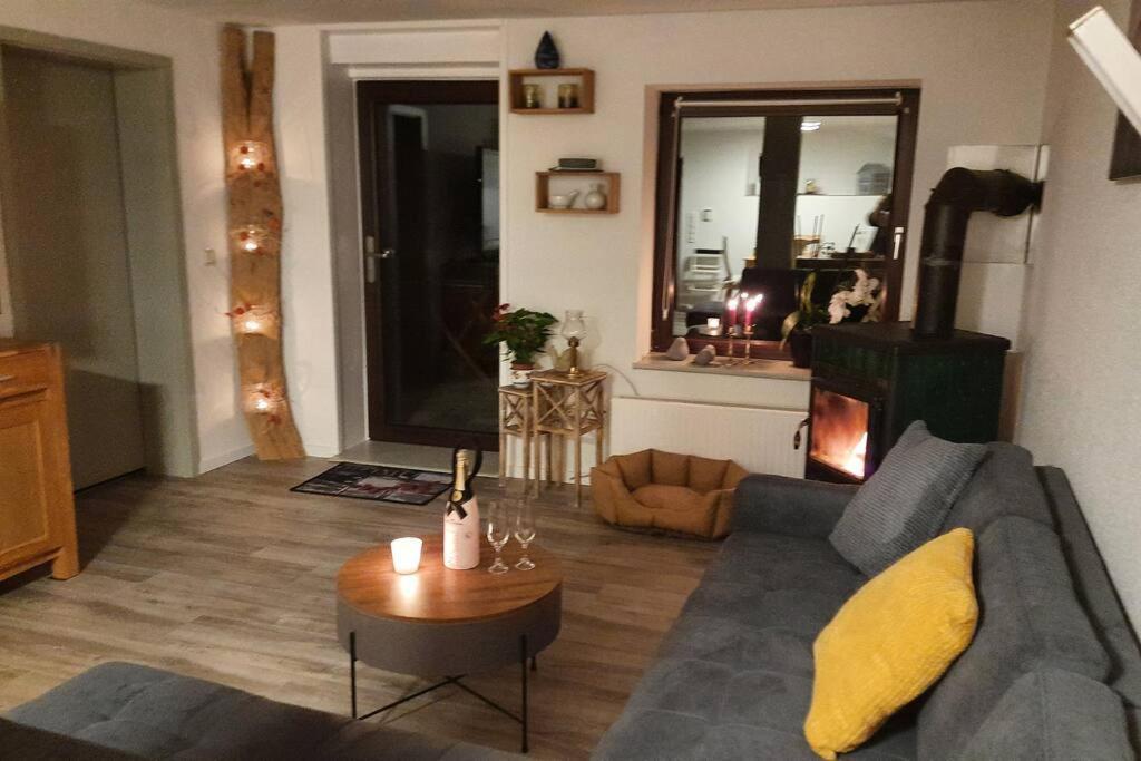 Wellness Ferienwohnung Biene Im Bergischen Land Much Dış mekan fotoğraf